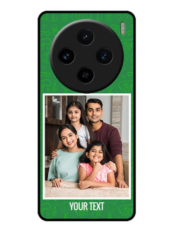 Custom Vivo X100 5G Custom Metal Phone CasePicture Upload Design