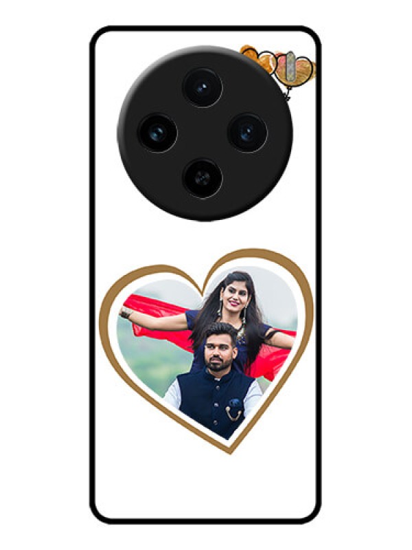 Custom Vivo X100 5G Custom Metal Phone CaseYou and Me Design