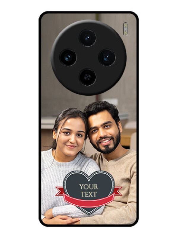 Custom Vivo X100 5G Custom Metal Phone CaseJust Married Couple Design