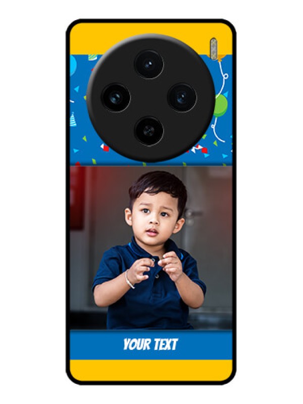 Custom Vivo X100 5G Custom Metal Phone CaseBirthday Wishes Design