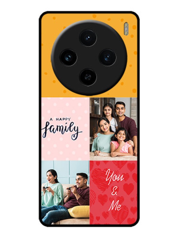 Custom Vivo X100 5G Custom Metal Phone CaseImages With Quotes Design