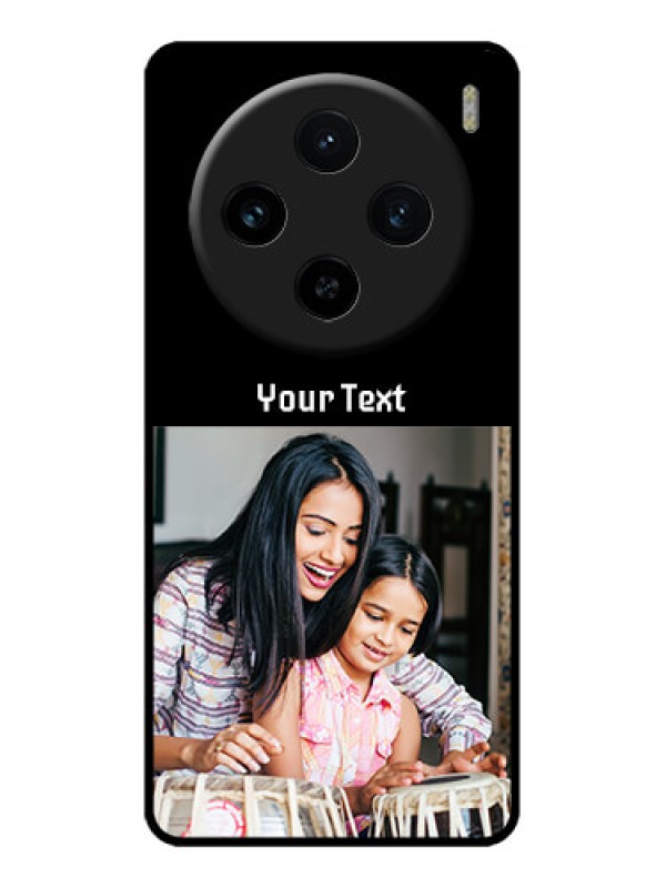 Custom Vivo X100 5G Custom Metal Phone CasePhoto With Name Design