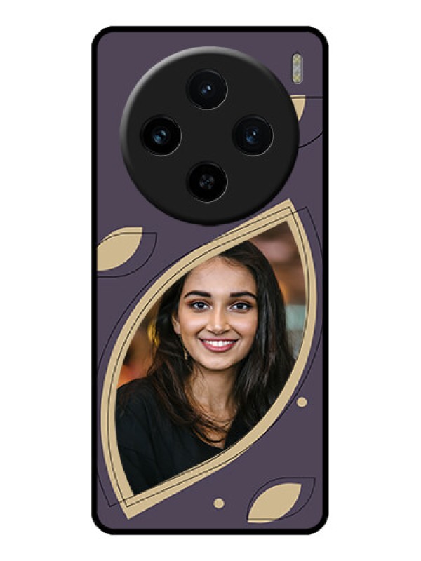 Custom Vivo X100 5G Custom Metal Phone CaseFalling Leaf Design