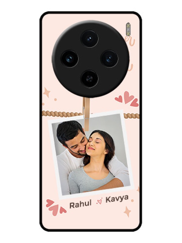 Custom Vivo X100 5G Custom Metal Phone CaseForever And Ever Love Design