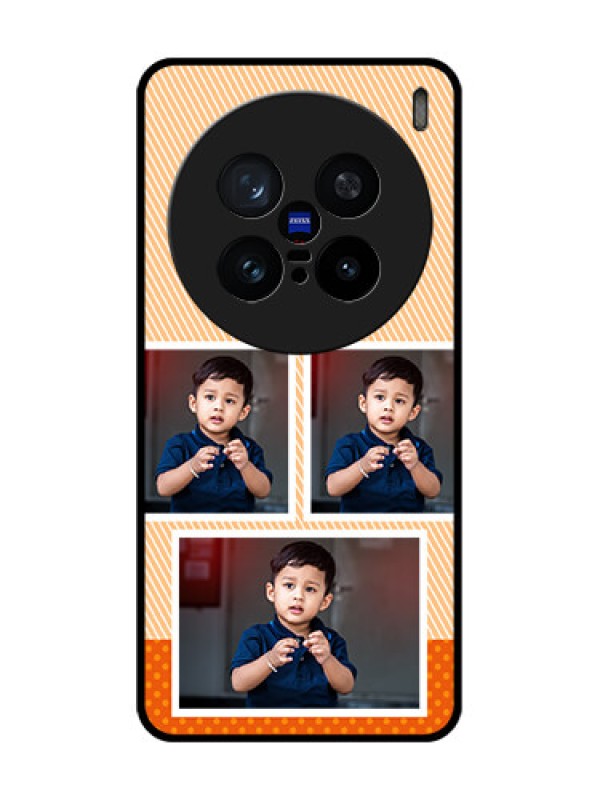 Custom Vivo X200 Pro 5G Custom Metal Phone Case - Bulk Photos Upload Design