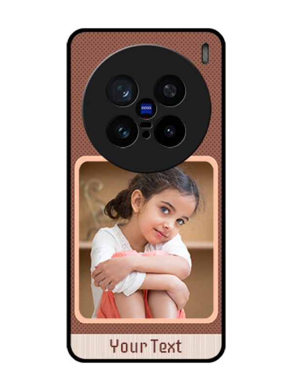Custom Vivo X200 Pro 5G Custom Metal Phone Case - Simple Pic Upload Design