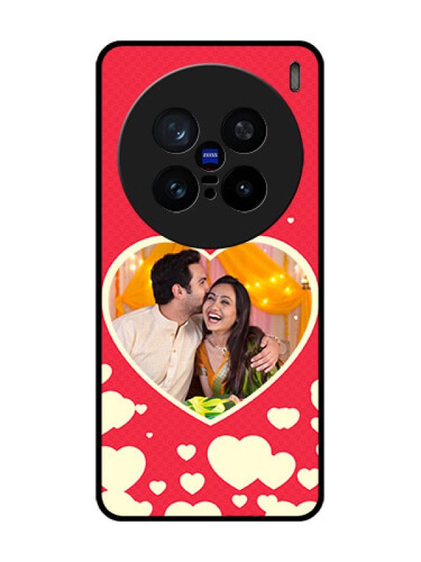 Custom Vivo X200 Pro 5G Custom Metal Phone Case - Love Symbols Phone Cover Design