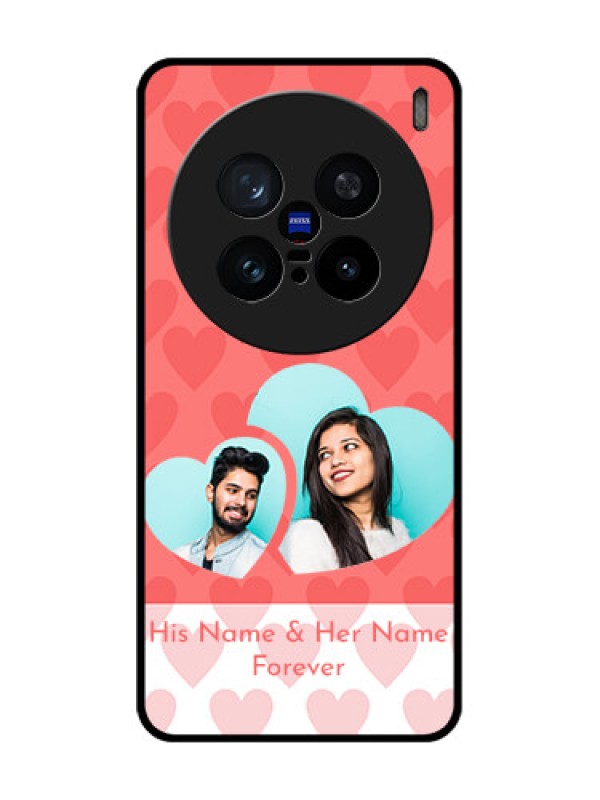 Custom Vivo X200 Pro 5G Custom Metal Phone Case - Couple Pic Upload Design