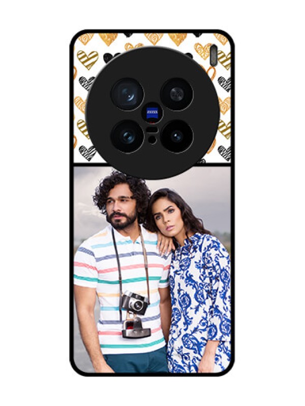 Custom Vivo X200 Pro 5G Custom Metal Phone Case - Love Symbol Design