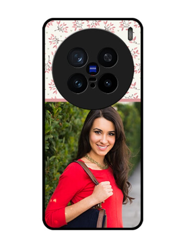 Custom Vivo X200 Pro 5G Custom Metal Phone Case - Stunning Floral Design