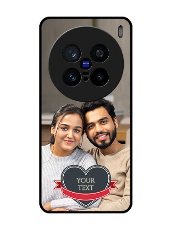 Custom Vivo X200 Pro 5G Custom Metal Phone Case - Just Married Couple Design