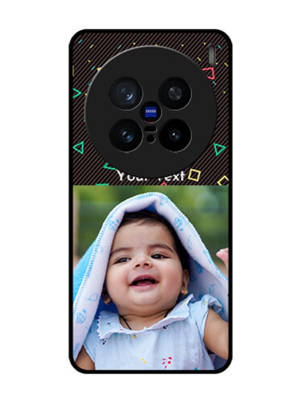 Custom Vivo X200 Pro 5G Custom Metal Phone Case - With Confetti Birthday Design