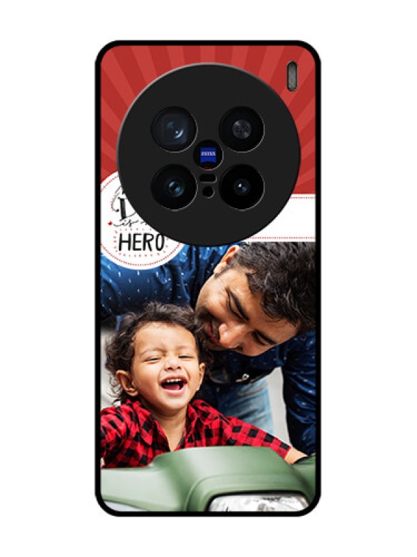 Custom Vivo X200 Pro 5G Custom Metal Phone Case - My Dad Hero Design