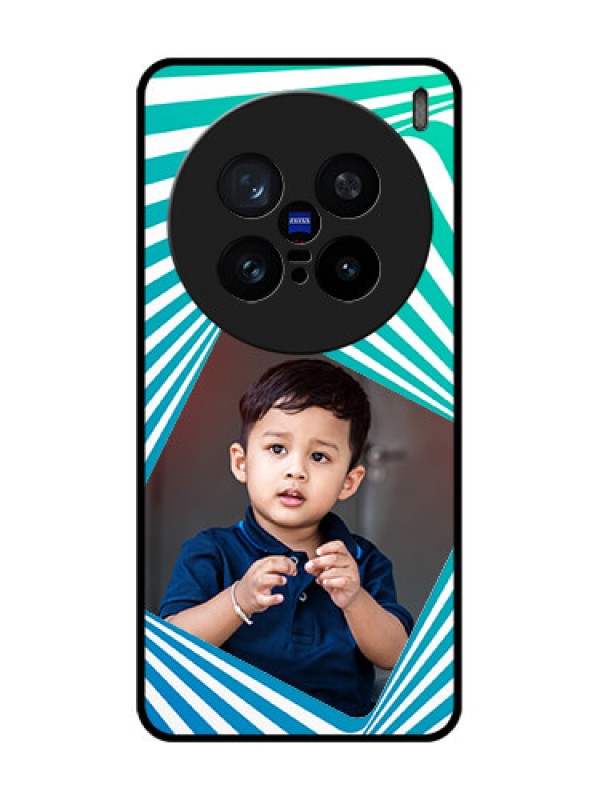 Custom Vivo X200 Pro 5G Custom Metal Phone Case - Abstract Spiral Design