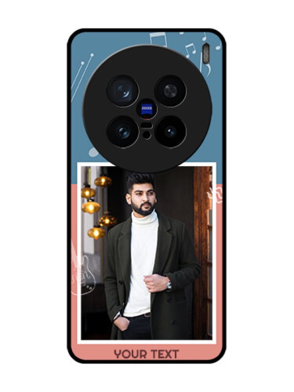 Custom Vivo X200 Pro 5G Custom Metal Phone Case - With Color Musical Note Design