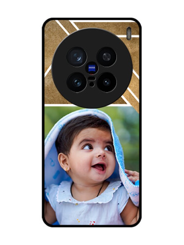 Custom Vivo X200 Pro 5G Custom Metal Phone Case - Gradient Abstract Texture Design