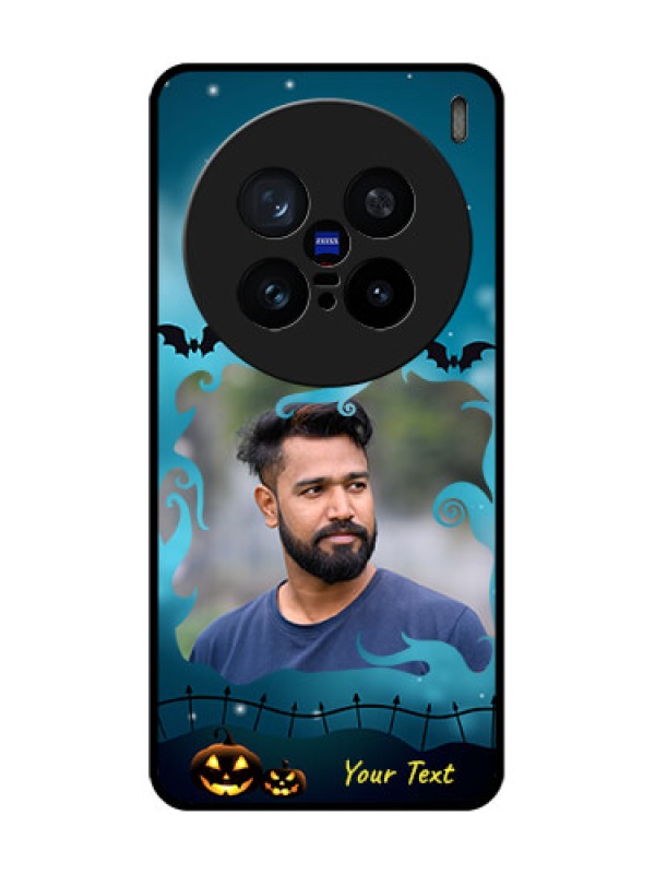 Custom Vivo X200 Pro 5G Custom Metal Phone Case - Halloween Frame Design