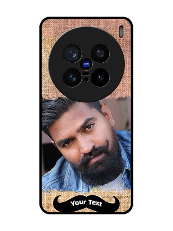 Custom Vivo X200 Pro 5G Custom Metal Phone Case - With Texture Design