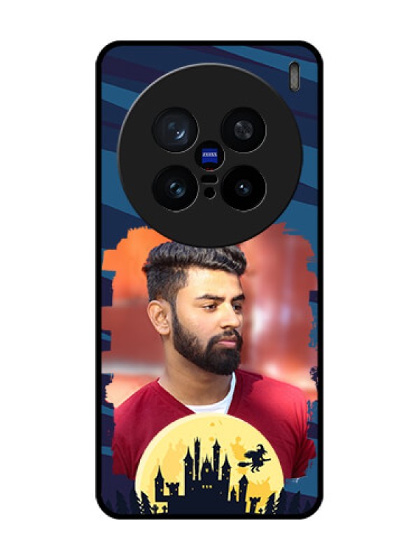 Custom Vivo X200 Pro 5G Custom Metal Phone Case - Halloween Witch Design