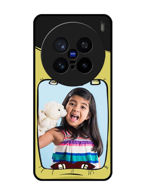 Custom Vivo X200 Pro 5G Custom Metal Phone Case - Cartoon Monster Back Case Design