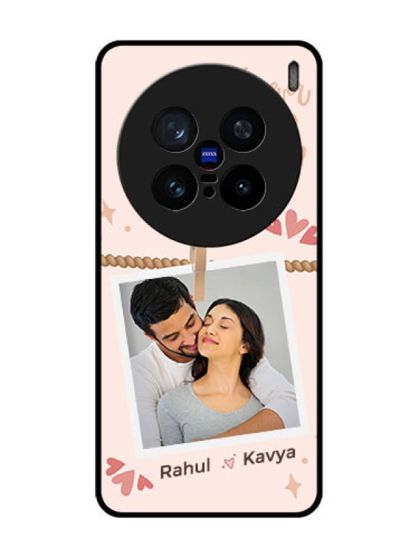 Custom Vivo X200 Pro 5G Custom Metal Phone Case - Forever And Ever Love Design