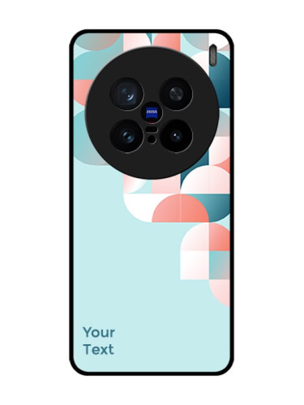 Custom Vivo X200 Pro 5G Custom Metal Phone Case - Stylish Semi - Circle Pattern Design