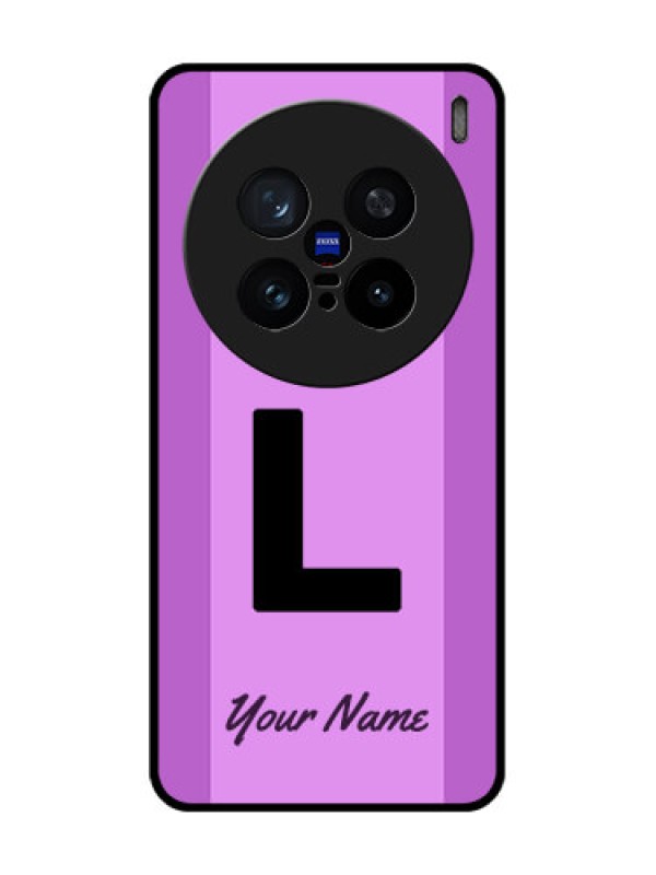 Custom Vivo X200 Pro 5G Custom Metal Phone Case - Tricolor Custom Text Design