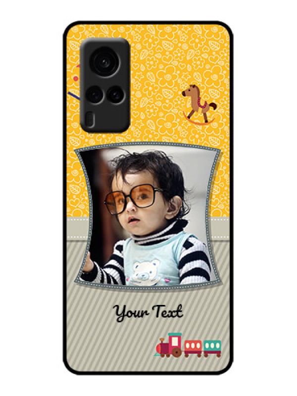 Custom Vivo X60 5G Custom Metal Phone Case - Baby Picture Upload Design
