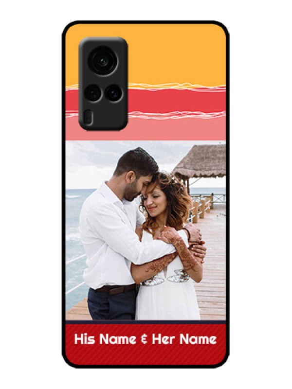 Custom Vivo X60 5G Custom Metal Phone Case - Colorful Case Design