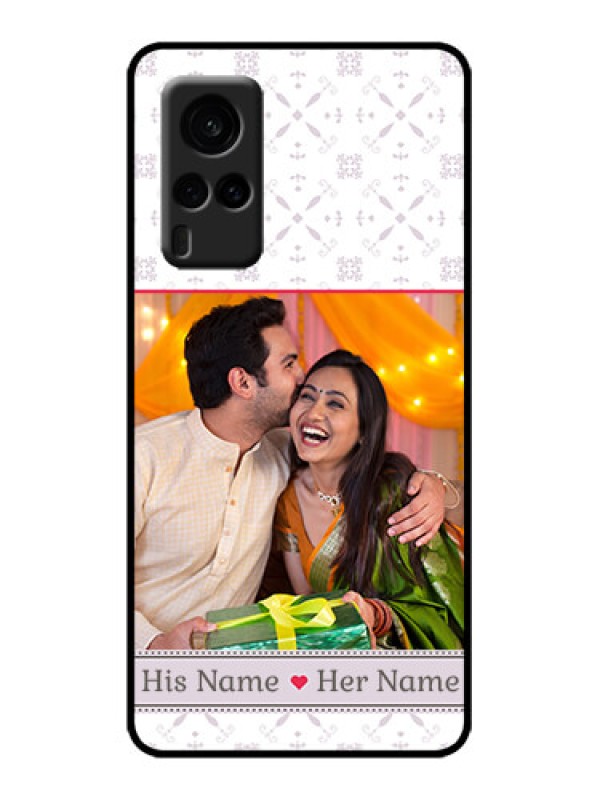 Custom Vivo X60 5G Custom Metal Phone Case - With Photo And Ethnic Design