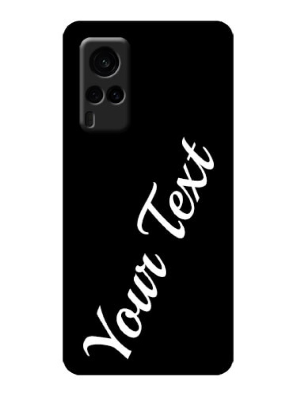 Custom Vivo X60 5G Custom Metal Phone Case - With Your Name Design