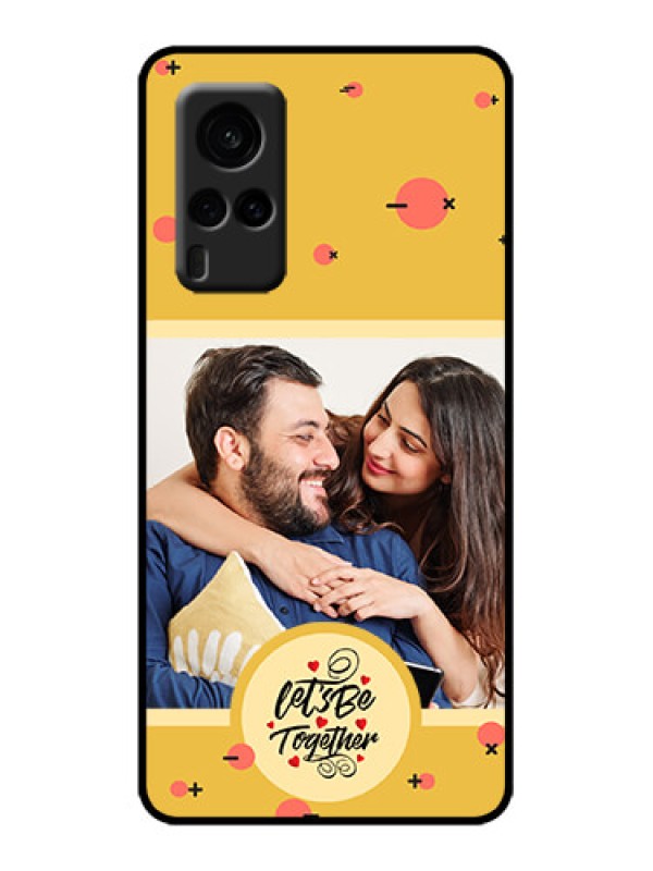 Custom Vivo X60 5G Custom Metal Phone Case - Lets Be Together Design