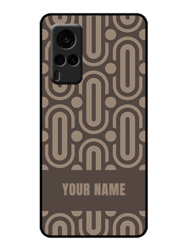Custom Vivo X60 5G Custom Metal Phone Case - Captivating Zero Pattern Design