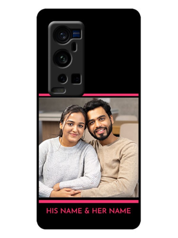 Custom Vivo X60 Pro Plus 5G Custom Metal Phone Case - With Add Text Design