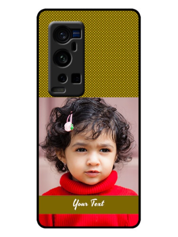 Custom Vivo X60 Pro Plus 5G Custom Metal Phone Case - Simple Green Color Design