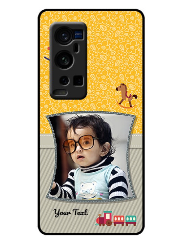Custom Vivo X60 Pro Plus 5G Custom Metal Phone Case - Baby Picture Upload Design