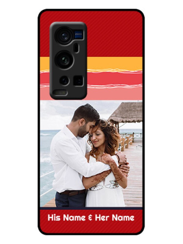 Custom Vivo X60 Pro Plus 5G Custom Metal Phone Case - Colorful Case Design