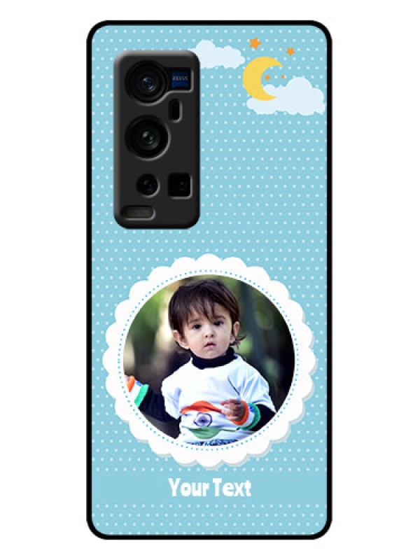 Custom Vivo X60 Pro Plus 5G Custom Metal Phone Case - Violet Pattern Design