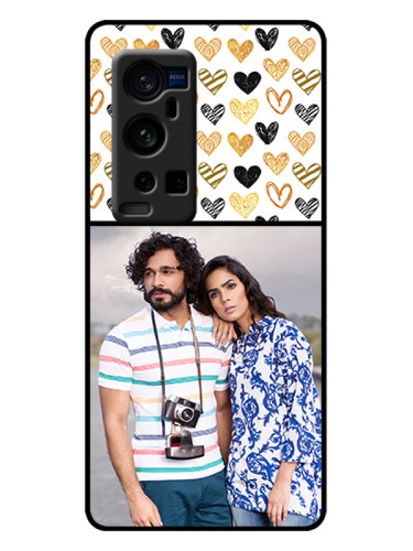 Custom Vivo X60 Pro Plus 5G Custom Metal Phone Case - Love Symbol Design