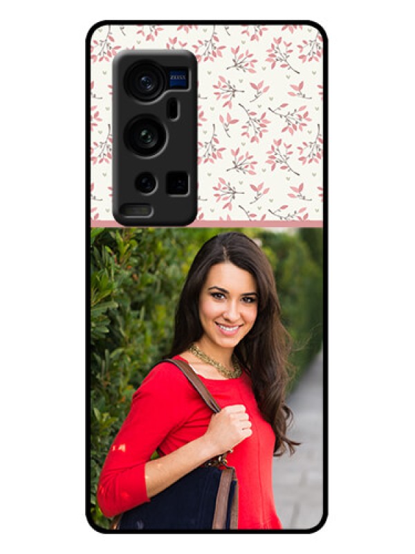 Custom Vivo X60 Pro Plus 5G Custom Metal Phone Case - Stunning Floral Design