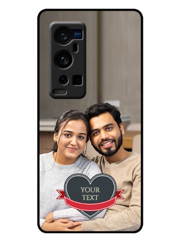 Custom Vivo X60 Pro Plus 5G Custom Metal Phone Case - Just Married Couple Design