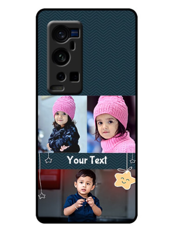 Custom Vivo X60 Pro Plus 5G Custom Metal Phone Case - Hanging Stars Design