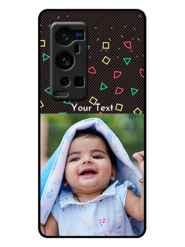 Custom Vivo X60 Pro Plus 5G Custom Metal Phone Case - With Confetti Birthday Design