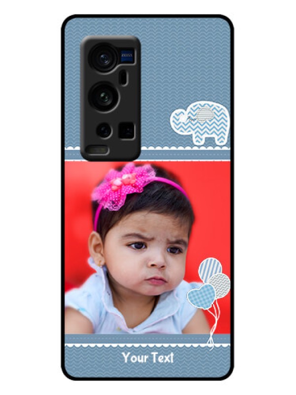 Custom Vivo X60 Pro Plus 5G Custom Metal Phone Case - With Kids Pattern Design