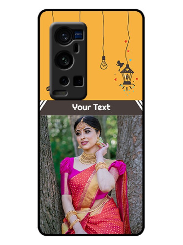 Custom Vivo X60 Pro Plus 5G Custom Metal Phone Case - With Family Picture And Icons