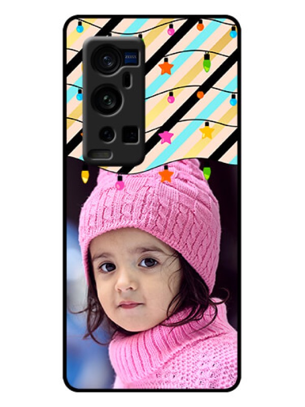 Custom Vivo X60 Pro Plus 5G Custom Metal Phone Case - Lights Hanging Design