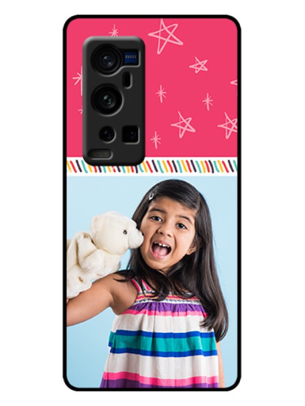 Custom Vivo X60 Pro Plus 5G Custom Metal Phone Case - Line Art Design