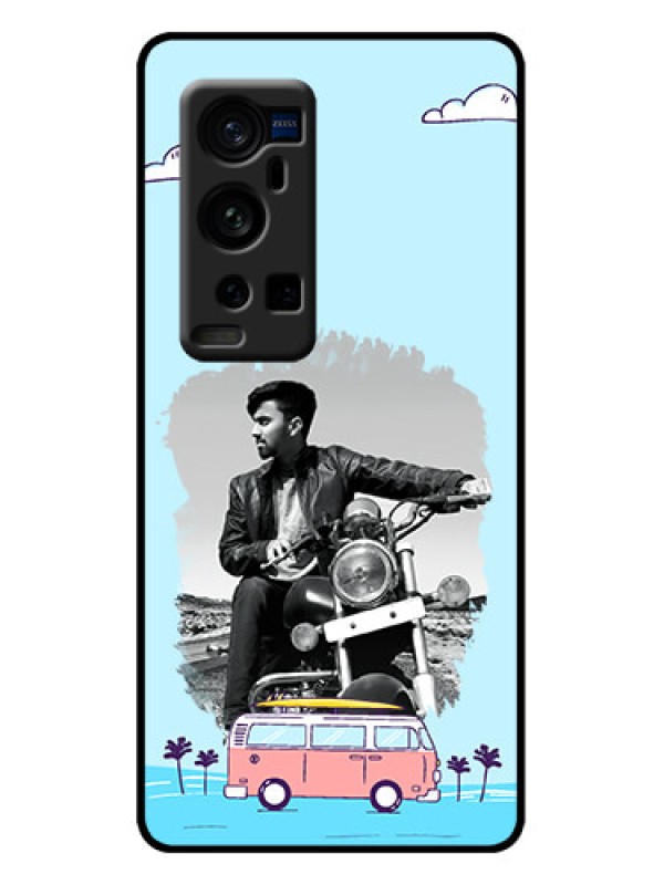 Custom Vivo X60 Pro Plus 5G Custom Metal Phone Case - Travel and Adventure Design