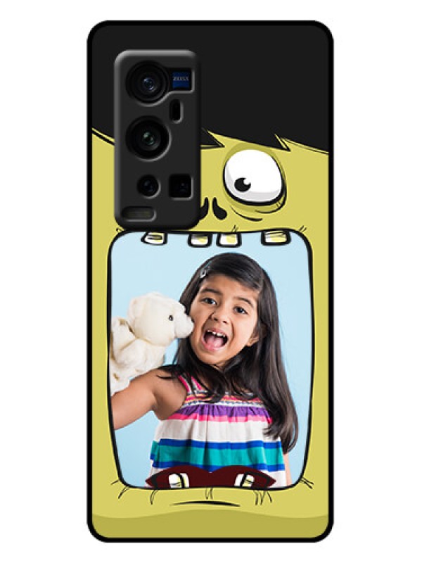 Custom Vivo X60 Pro Plus 5G Custom Metal Phone Case - Cartoon Monster Back Case Design