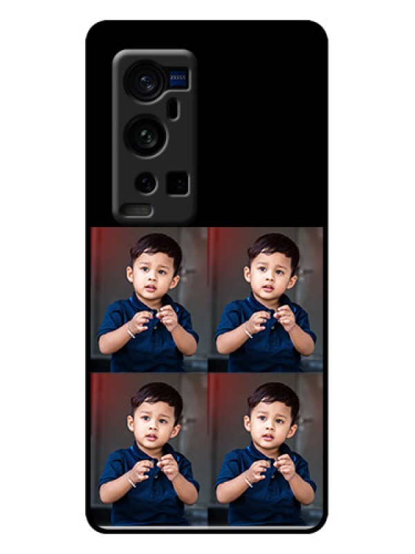 Custom Vivo X60 Pro Plus 5G Custom Metal Phone Case - 4 Image Holder Design